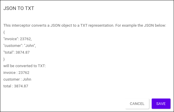 json txt