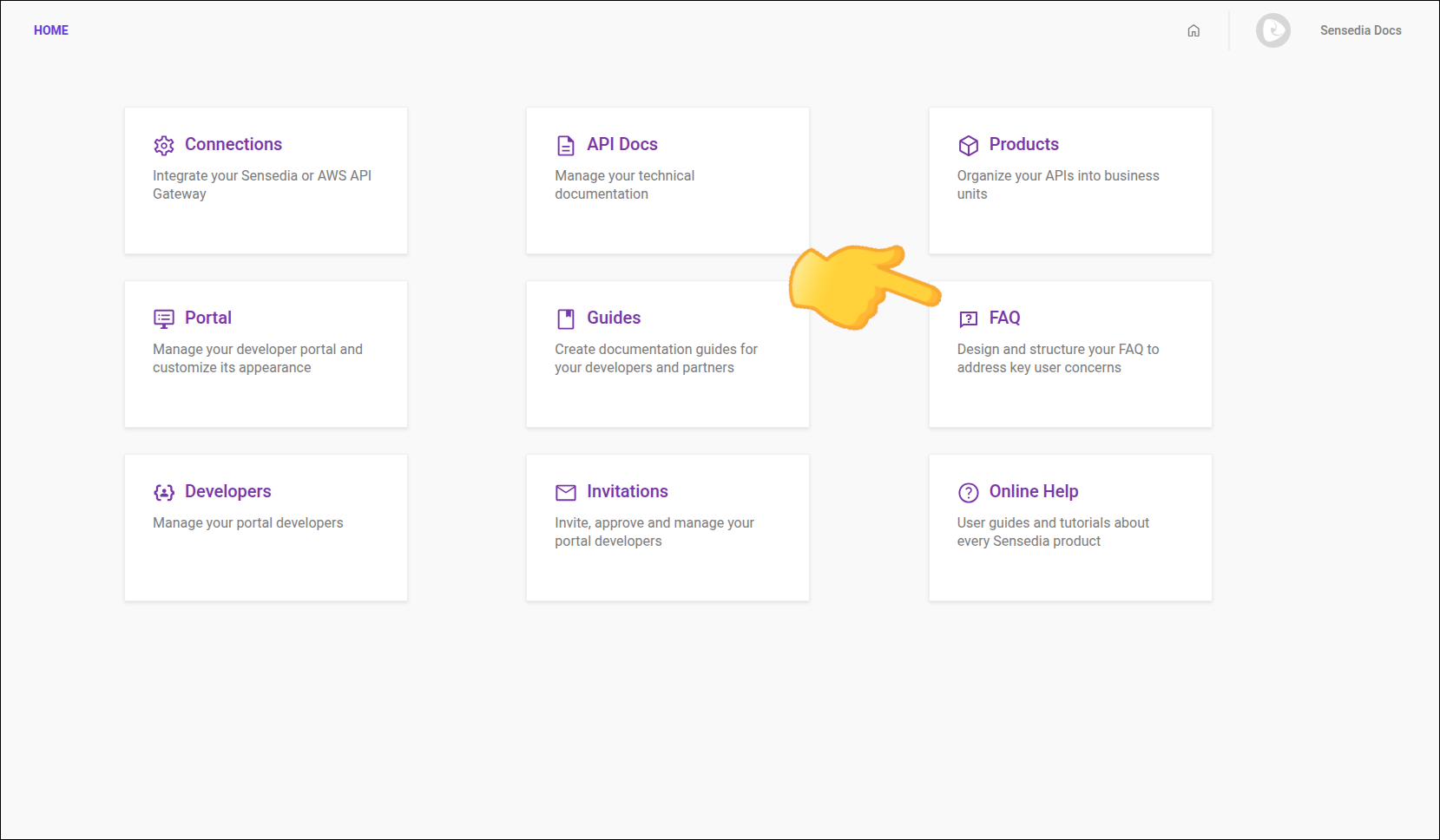 faq portal manager create