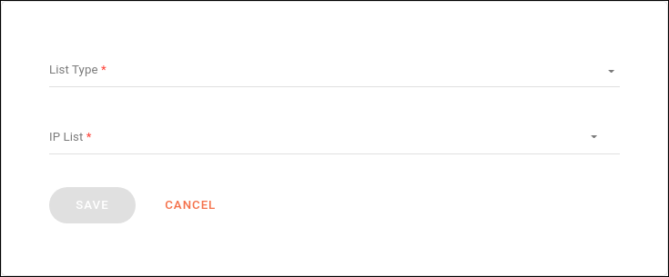 policies ip filtering