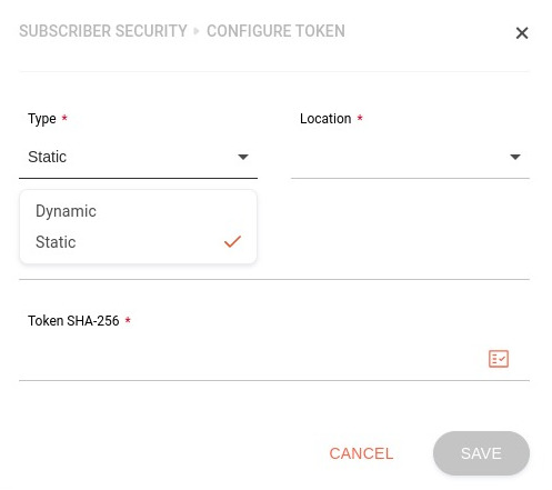 token registration