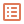 square icon with bullet points