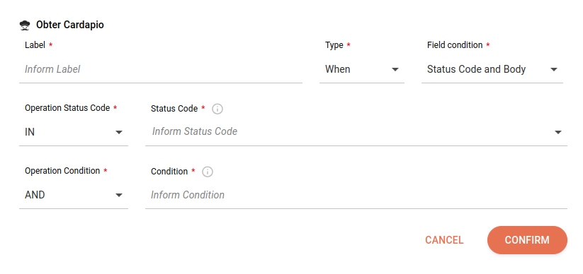 status code and body