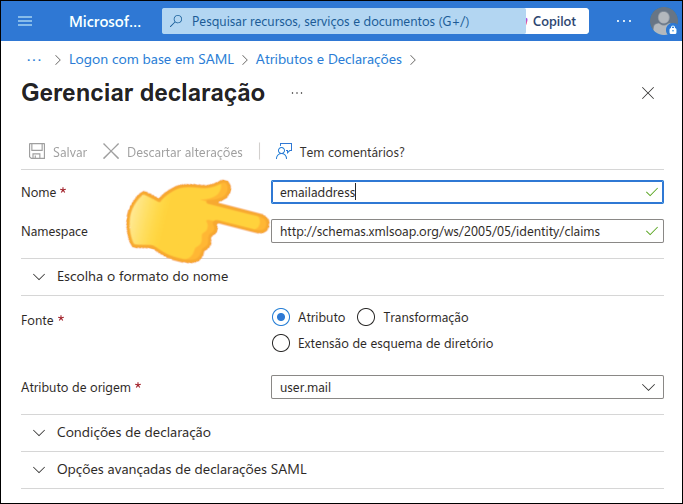 azure example email namespace