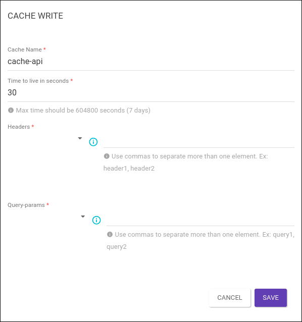 cache write