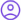 icone de um busto dentro de um círculo